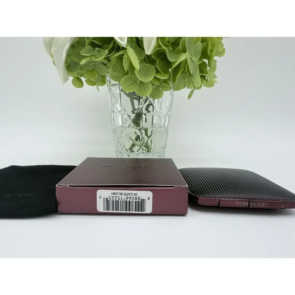 TOM FORD Creme Blush Cafe Blush 01 Rosy Nude Creamy Face Rouge .21oz / 6g
